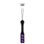 Punishment - Purple Lips Paddle – Black