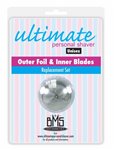 Ultimate Personal Shaver Outer Foil and Inner Blades Replacement Set